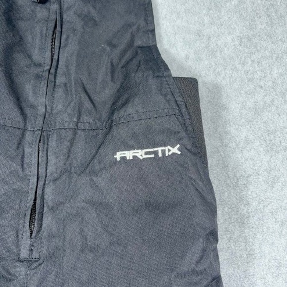 Arctix Toddler Snow Bibs Size 5K 5T Black Insulated Winter Ski Pants Cold - Picture 2 of 8